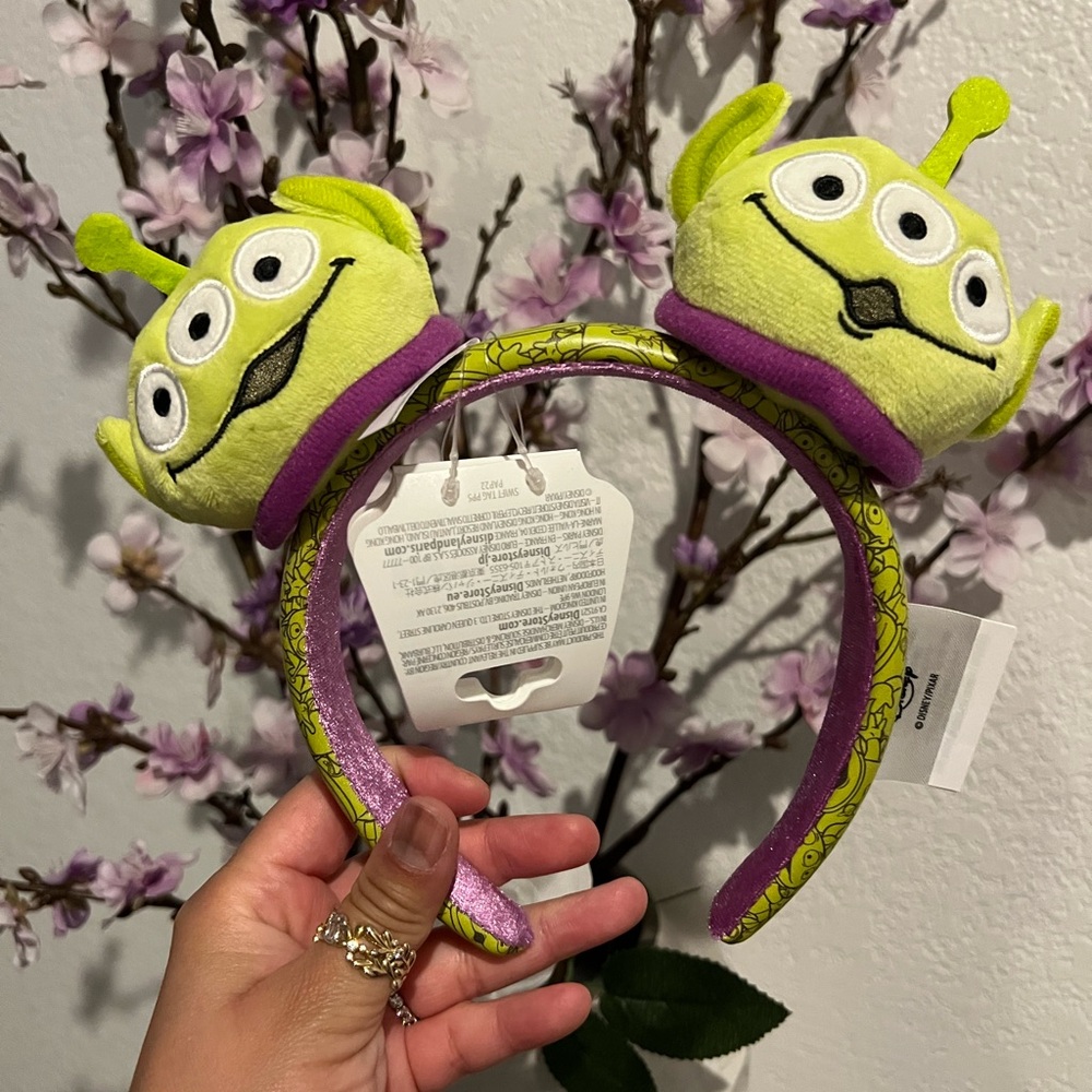 Toy Story Headband with Alien Plush Ears